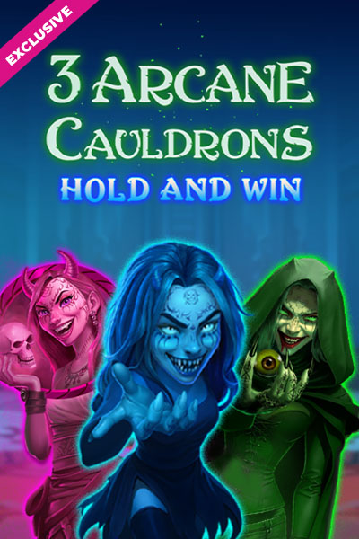 3 Arcane Cauldrons Hold And Win